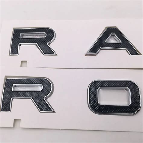 Letters Emblem For RANGE ROVER VELAR SV Autobiography Ultimate Edition