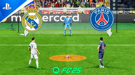 Fifa Real Madrid Vs Psg Ucl Final Ronaldo Vs Messi Penalty