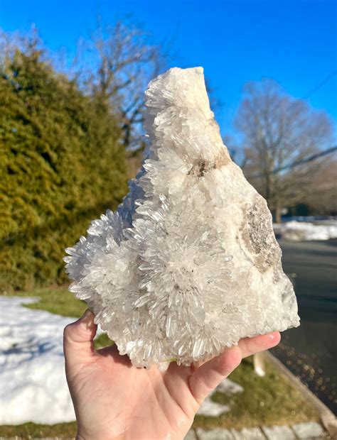 Needle Quartz Cluster Specimen Massive 3251 Grams Clear Etsy