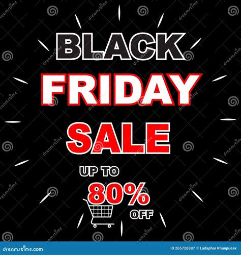 Desing Modern Black Friday Poster Design Stock Illustration Tag Sale Black Friday Stock Vector