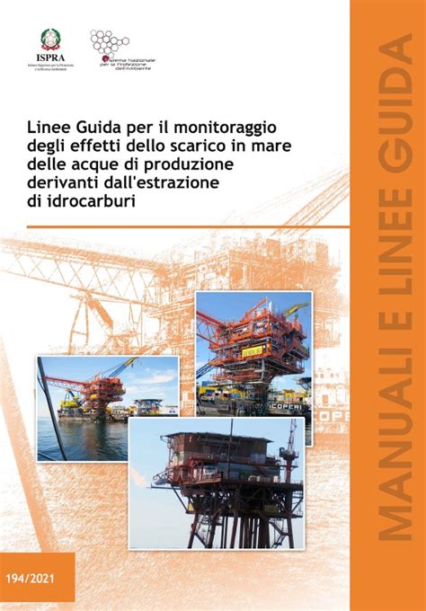 Linee Guida Per Il Monitoraggio Degli Effetti Dello Scarico In Mare