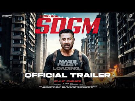 Sdgm Official Teaser Trailer Sunny Deol Saiyami Kher Gopichand