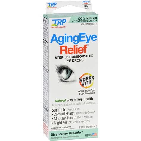 Trp Agingeye Relief 33 Oz How To Stay Healthy Eye Health Homeopathic