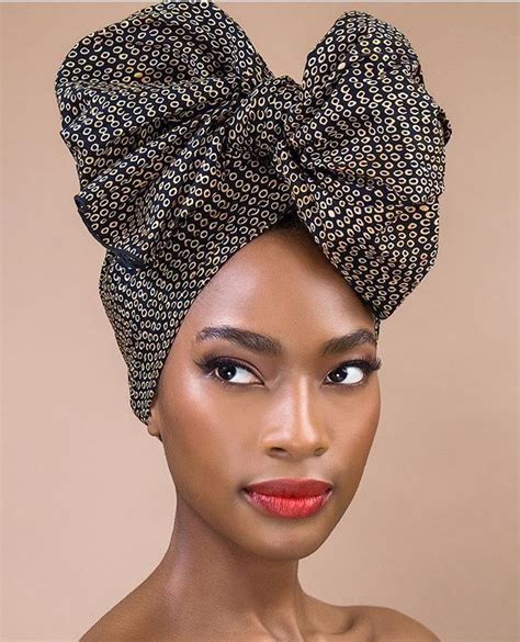 Image Source Pinterest Original Source Unknown Ankara Headwrap