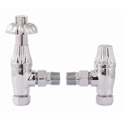 Dq Heating Morgan Trv Thermostatic Angled Valves