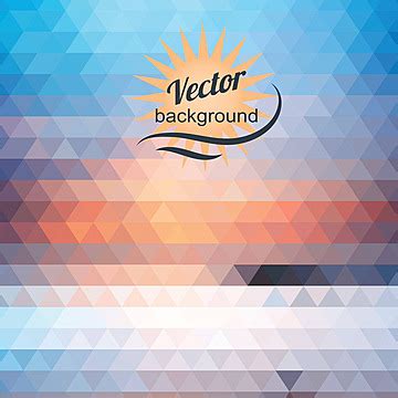 Abstract Geometric Background Of The Triangles Shape Backdrop