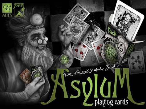 ‘back To The Asylum Playing Cards Successfully Funded On Kickstarter