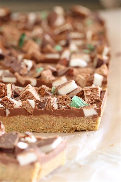 Chocolate Mint Slice No Bake Recipe Mint Chocolate Mint Slice