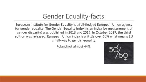 Gender Inequality In Poland Factfile Gender Equalityfacts European