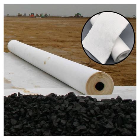 Nonwoven Fabric Staple Fiber Needled PET Geotextile Price Manufactures