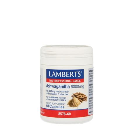 Lamberts Ashwagandha Complex 60 Caps Vitadvice BV