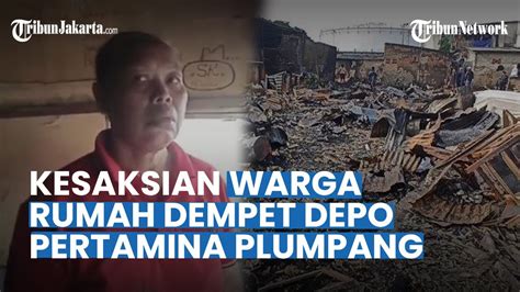 Video Kesaksian Warga Sempat Dengar Beberapa Kali Ledakan Saat Tragedi