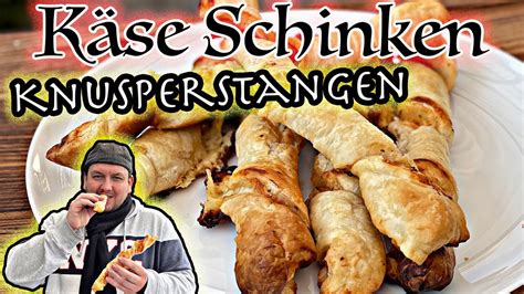 Käse Schinken Knusperstangen BBQ Style The BBQ BEAR YouTube