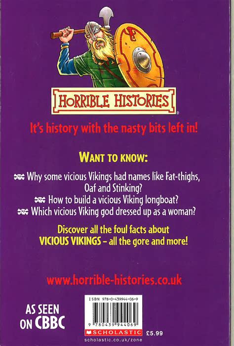 HORRIBLE HISTORIES: VICIOUS VIKINGS - BookXcess Online