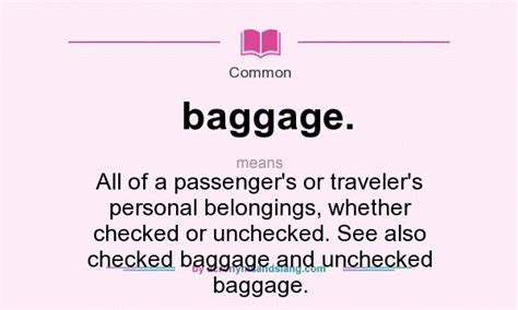 What Is Baggage Online Cityofclovis Org