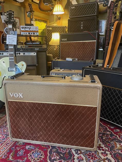 Vox Ac30 1962 Fawnsold Amp Guitars Macclesfield