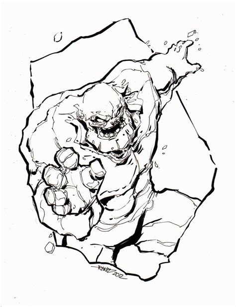 Clayface Commission By Rantz Coloring Pages Coloring Cool