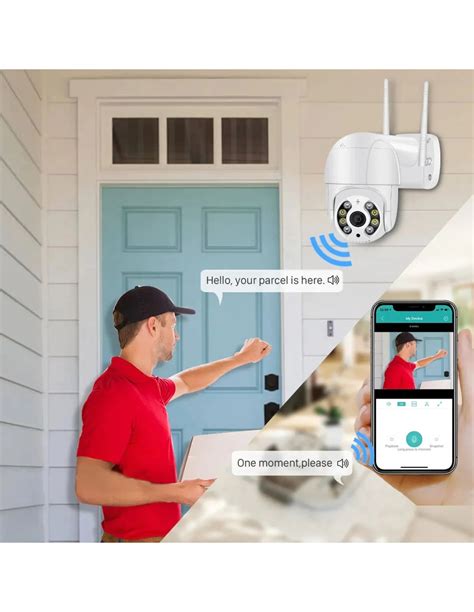 Camera De Supraveghere Wifi Cu Ip Pentru Exterior Smart Color Cu