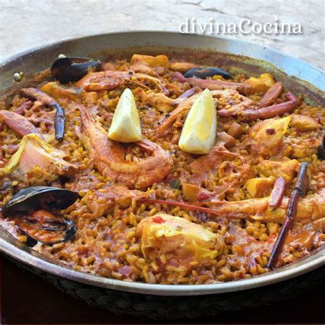 Paella Marinera Receta De DIVINA COCINA