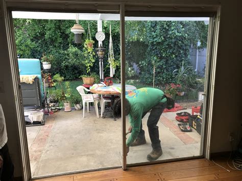 Swinging French Doors Installation in Sherman Oaks, CA - Projects