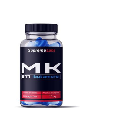 Mk Ibutamoren Mg Capsules Count Supreme Labs Usa