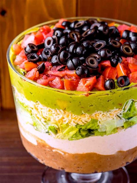 The Best 7 Layer Dip Homemade Hooplah