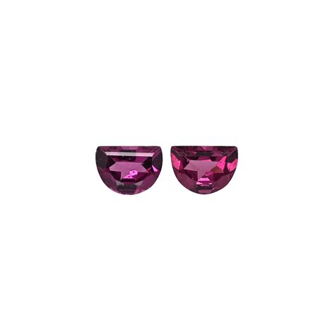 Buy Raspberry Garnet Fancy Cut X Mm Matching Pair Approximately