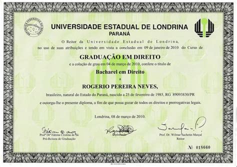 O Que É Diploma De Graduação - Diploma Graduação UEL - Rogério Neves.pdf