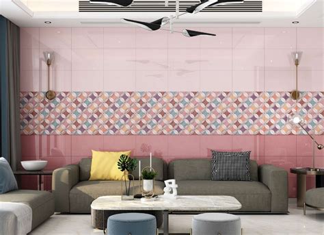 Glossy 250x375 Digital Wall Tiles Thickness 5 10 Mm Size 25x37 5 Cm