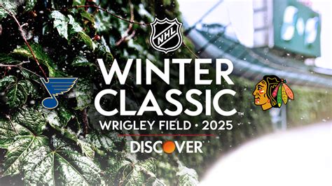 Blues, Blackhawks to meet in 2025 Discover NHL Winter Classic® at Wrigley Field | St. Louis Blues