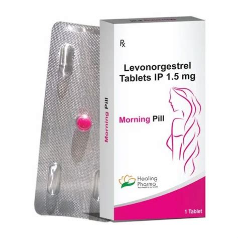 Levonorgestrel Birth Control Pills Tablet Dose 1 5mg At Rs 1000 Box