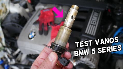 HOW TO TEST VANOS SOLENOID ON BMW E60 E61 520i 523i 525i 528i 530i 535i