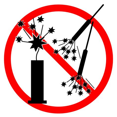 no fireworks clipart - Clipground