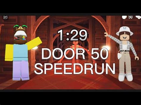 Roblox Door Speedrun Duo Youtube