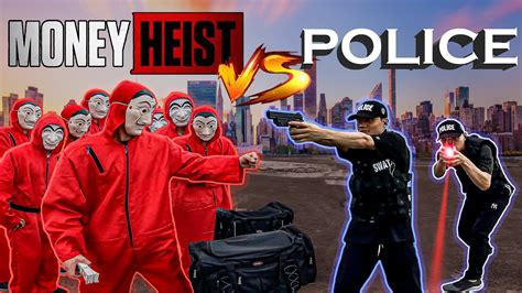 Money Heist Vs Police In Real Life Full Story Epic Parkour Pov Chase