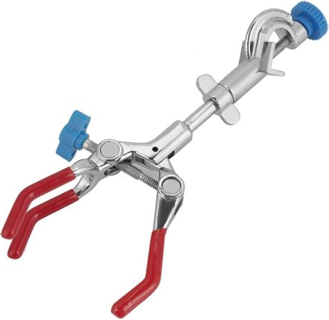 Topincn Lab Clamp Prong Finger Style Clip Adjustable Swivel Extension