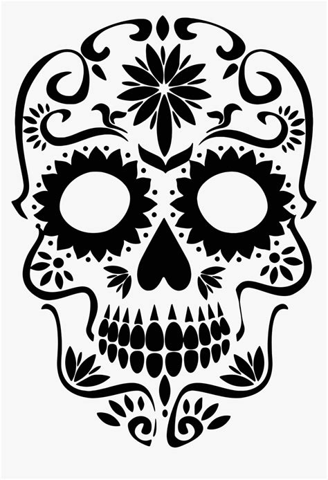 Sugar Skulls Clip Art Hd Png Download Kindpng