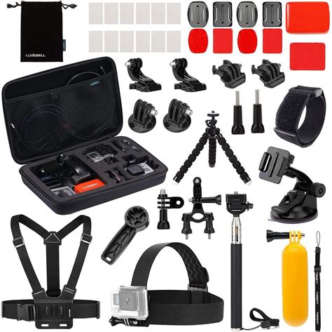 amazoncom luxebell action camera accessory kit  gopro hero black