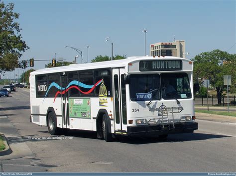 www.busdrawings.com Topeka Metropolitan Transit Authority Kansas 1998 Gillig Phantom Photos