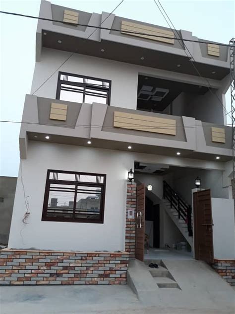 Beautiful New Yards Double Story House Block Saadi Town Karachi