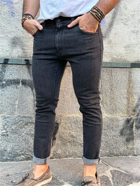 Jeans Neri Uomo V2 Pe 2024 La Matta Abbigliamento Shop