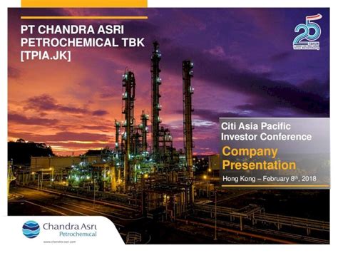 PDF PT CHANDRA ASRI PETROCHEMICAL TBK TPIA JK Barito Pacific