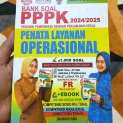 Jual Buku Pppk Penata Layanan Operasional Buku Pppk