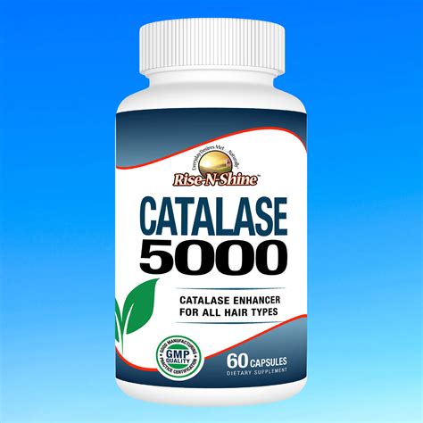 Catalase 5000 - Original Formula Catalase Enzyme Support - Rise-N-Shine LLC