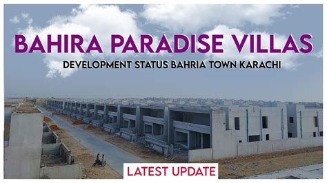 Bahira Paradise Villas Detail Tour Bahria Town Karachi YouTube