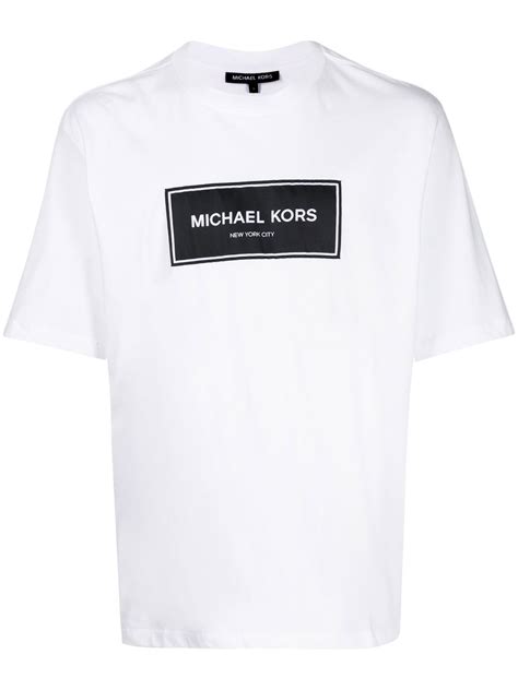 Michael Kors Logo Print T Shirt Farfetch