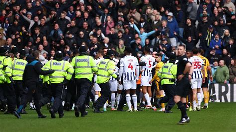 Fans Condemn West Brom V Wolves Crowd Trouble Bbc News