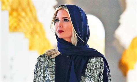 Photos Huge Boobs Politician Ivanka Trump In Dubai For Global Womens