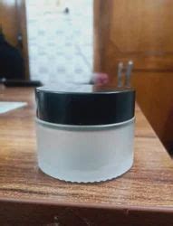 Gm Frosted Glass Jar For Cosmetic At Rs Piece In New Delhi Id