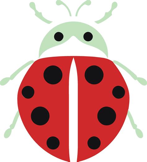 Simplicity Speaks Monochrome Ladybug Mark Eyes of Elegance Abstract